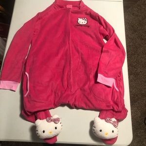 Hello Kitty Footie Pajamas